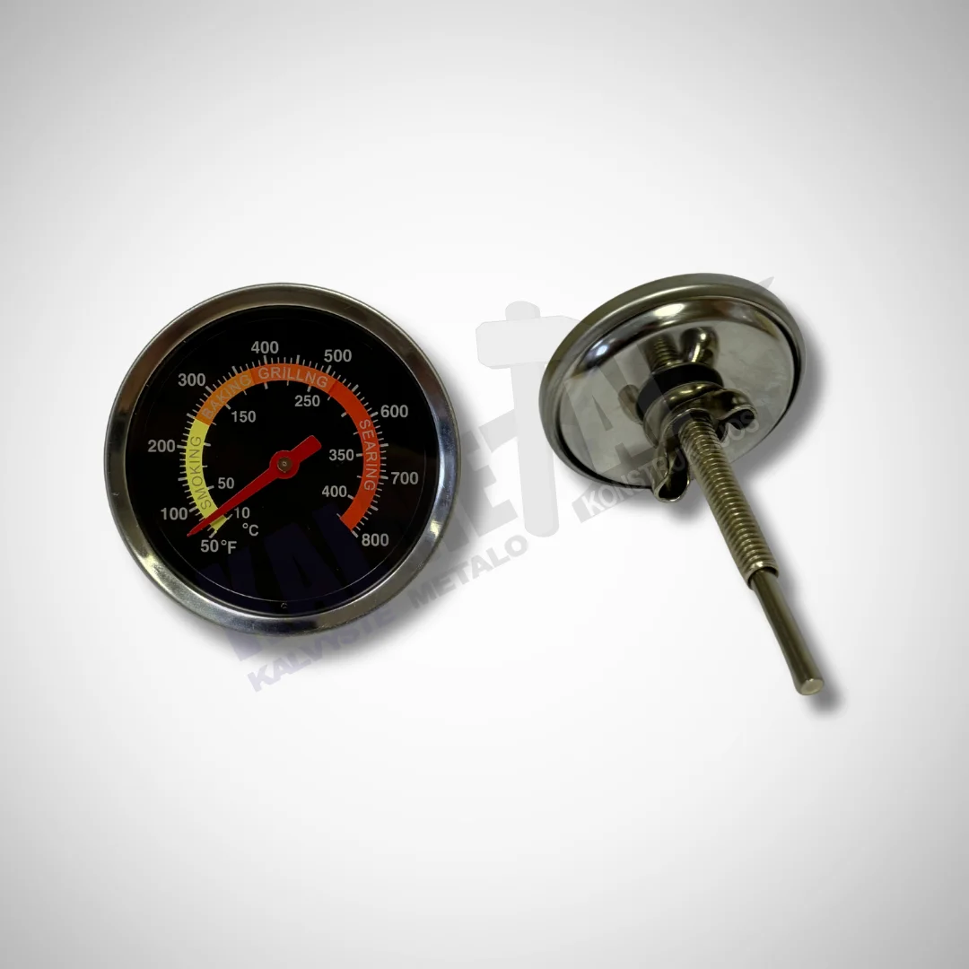 Termometro per BBQ nero