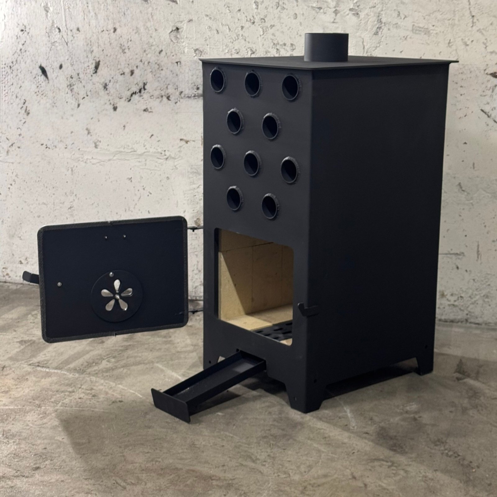 Stufa 8kW PLUS con camera in schamotte - immagine 9