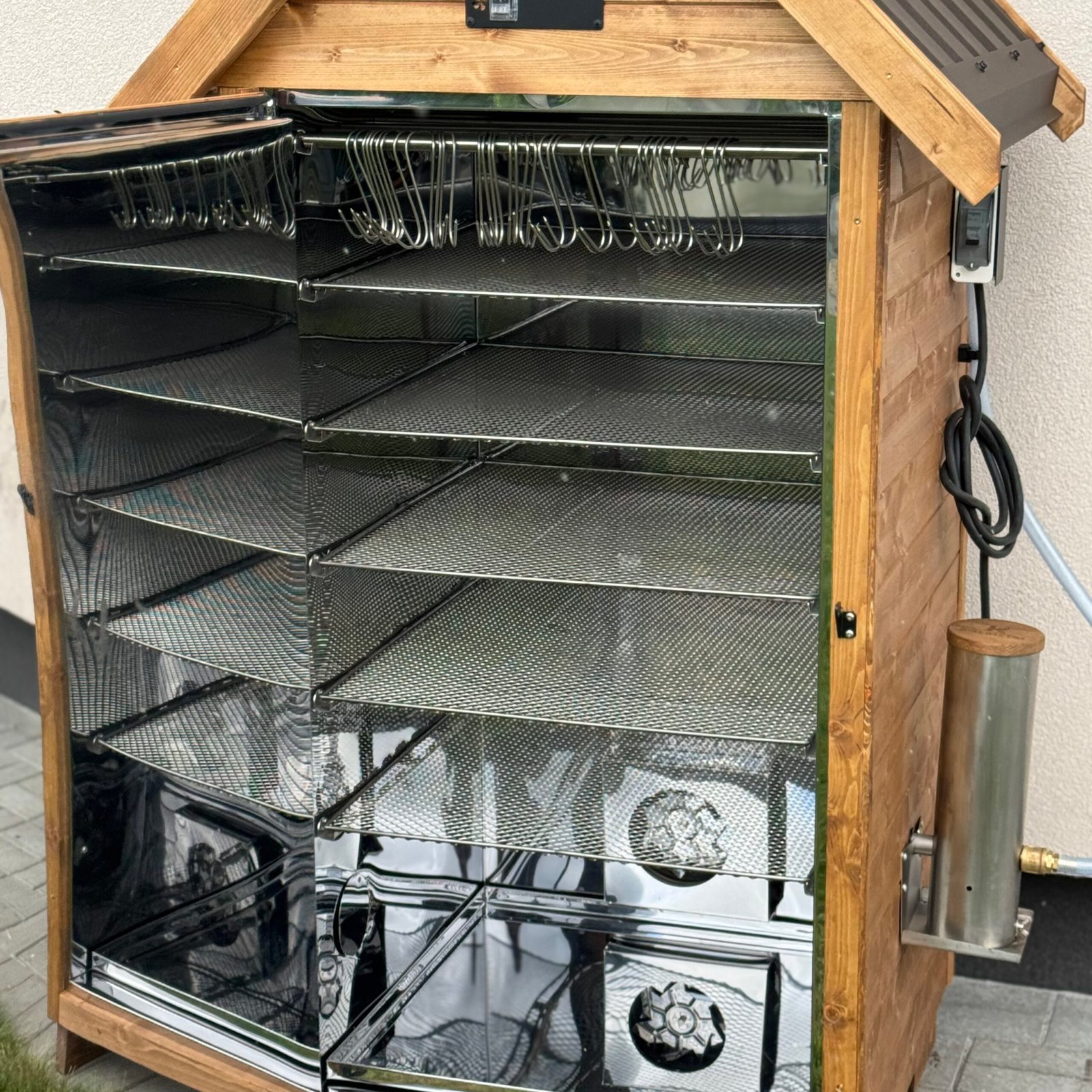 Affumicatore elettrico KALWOOD da 520 L - immagine 7