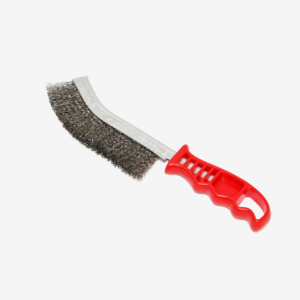 Spazzola per pulizia generatore di fumo con setole in acciaio inox (265 mm)