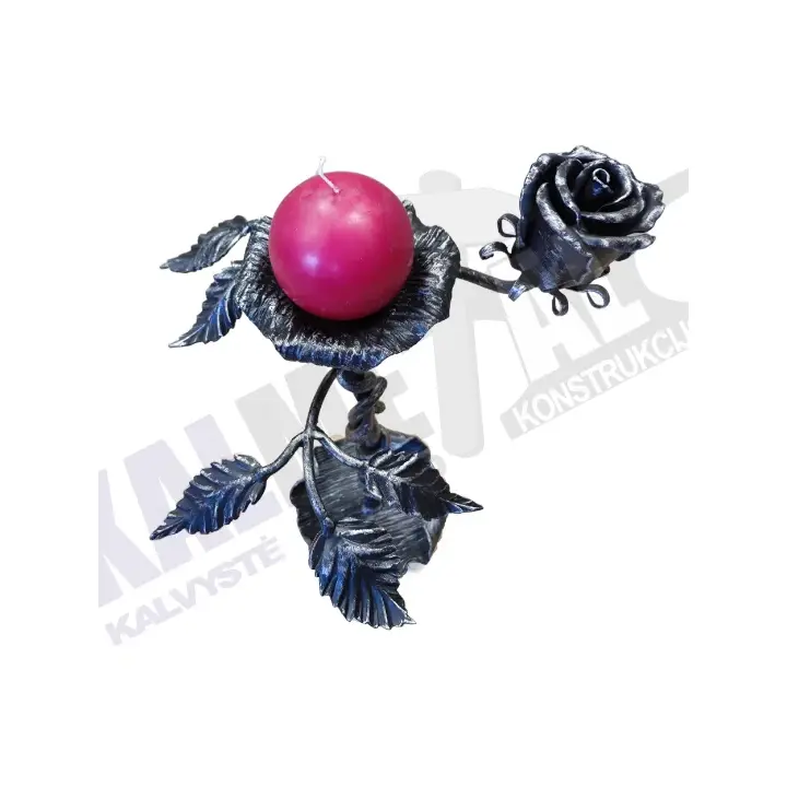 Portacandela „Rosa” - immagine 3