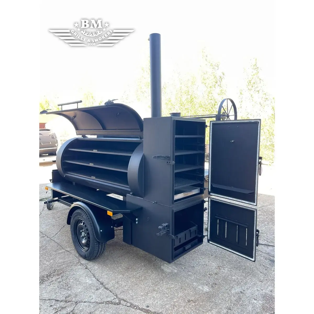BM-5 Rimorchio BBQ Multifunzione XXL - immagine 10