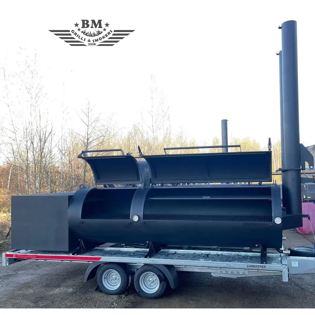 Rimorchio BBQ BM-6 Two Texans 2x XXXL - immagine 11