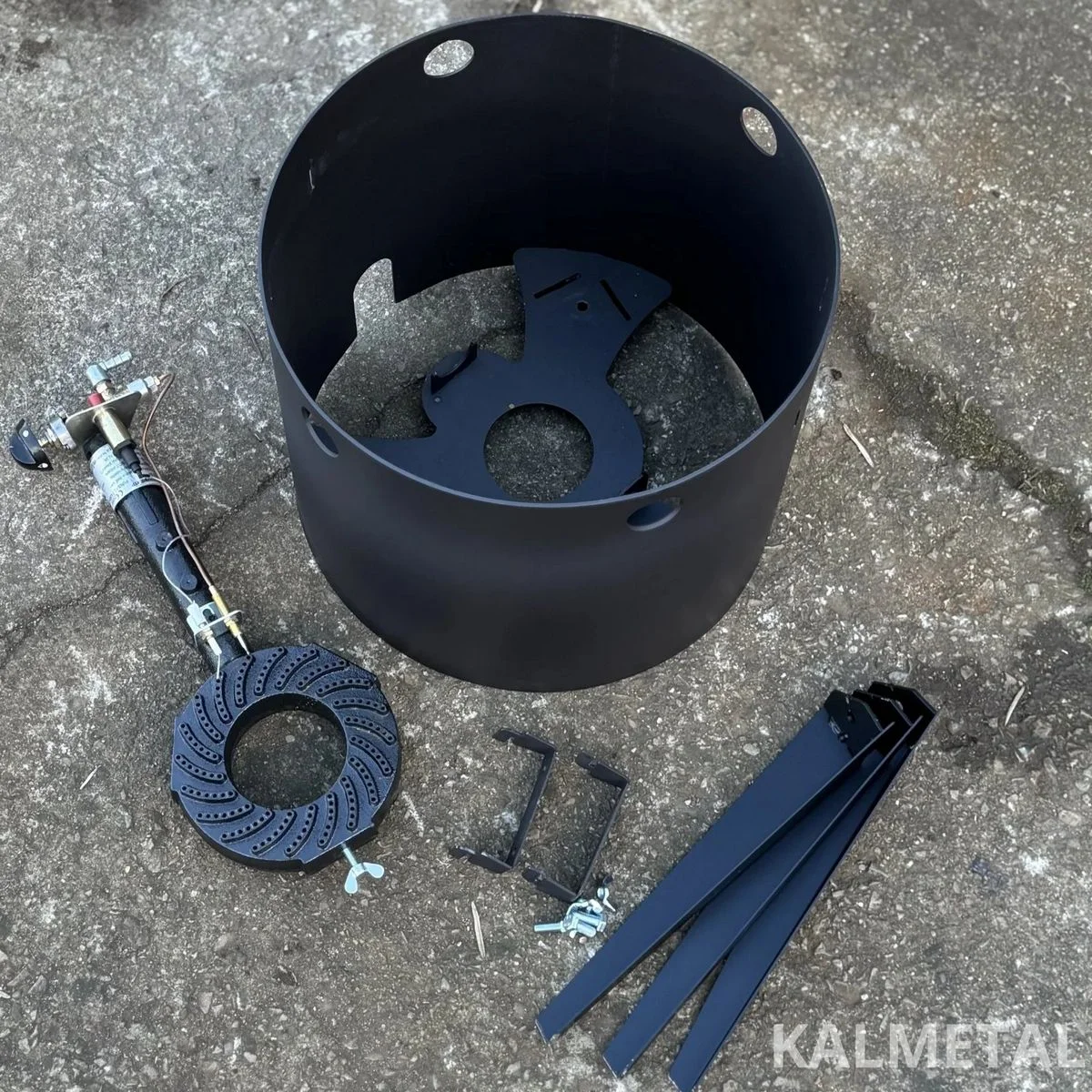 Fornello a gas 3MM da 8L a 22L per calderone - immagine 11