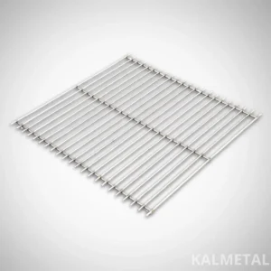 Griglia per affumicatore (40x40 cm, acciaio inox)