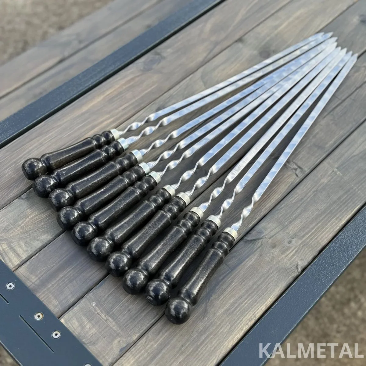 Spiedini con manico in legno laccato - immagine 4