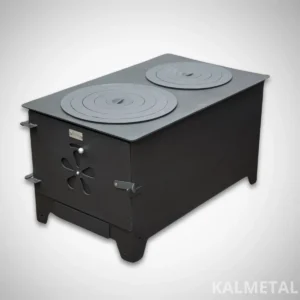 Stufa 8kW con 2 cerchi