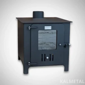 Stufa - caminetto 8kW con camotte