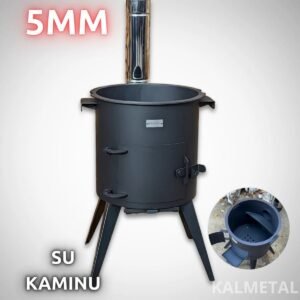 PREMIUM da 8L a 22L fornello 5MM con canna fumaria