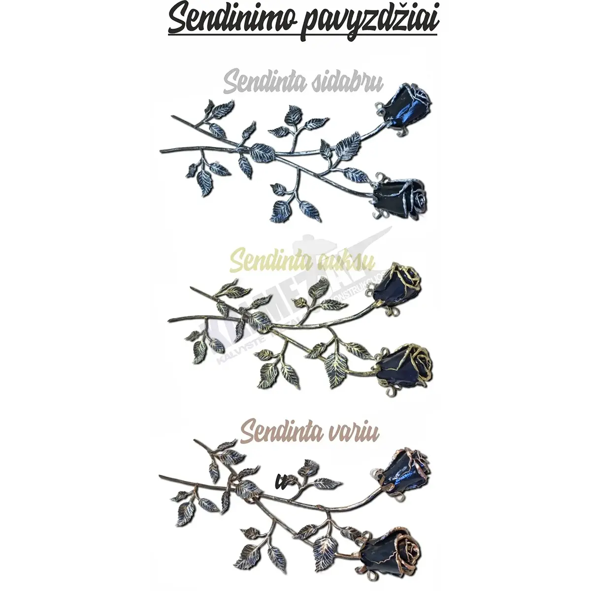 Porta bottiglia e bicchieri - candelabro - immagine 3